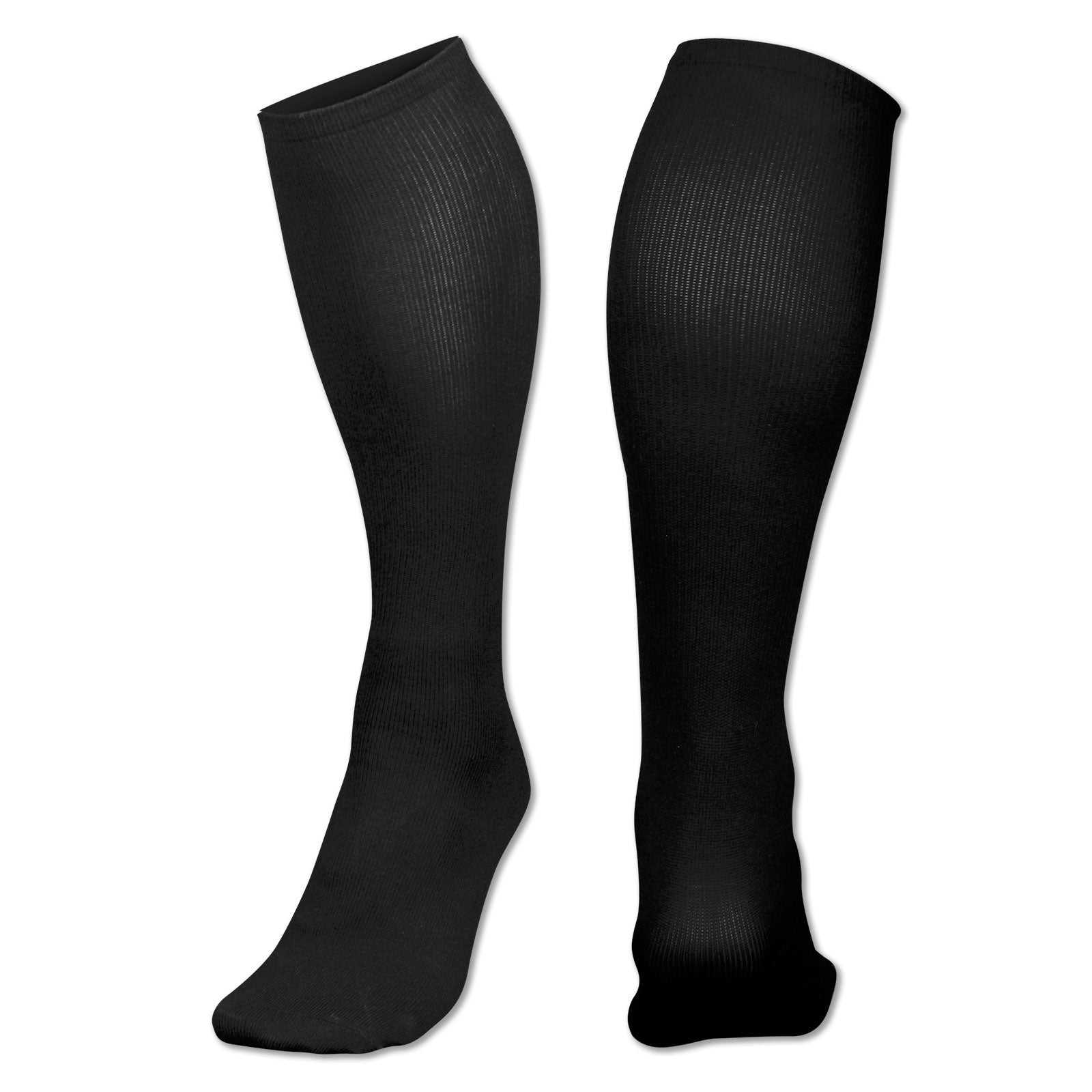 Champro AS5 Featherweight Knee High Socks - Black - HIT a Double