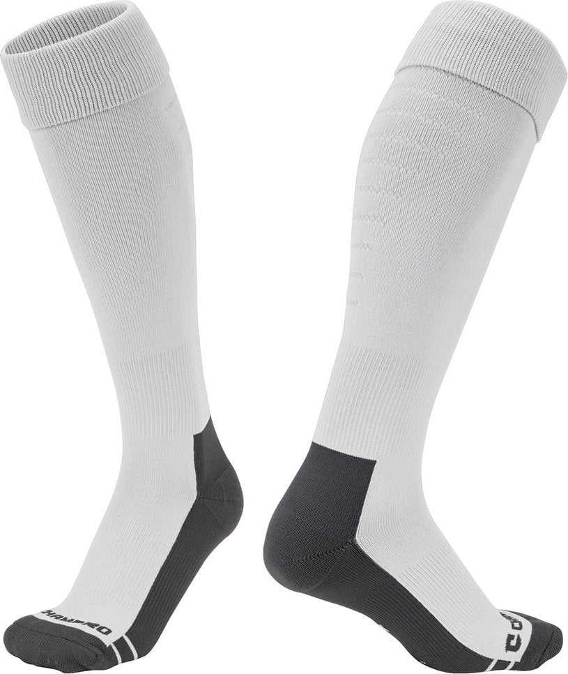 Champro AS6 Player Sock Knee High - White - HIT a Double