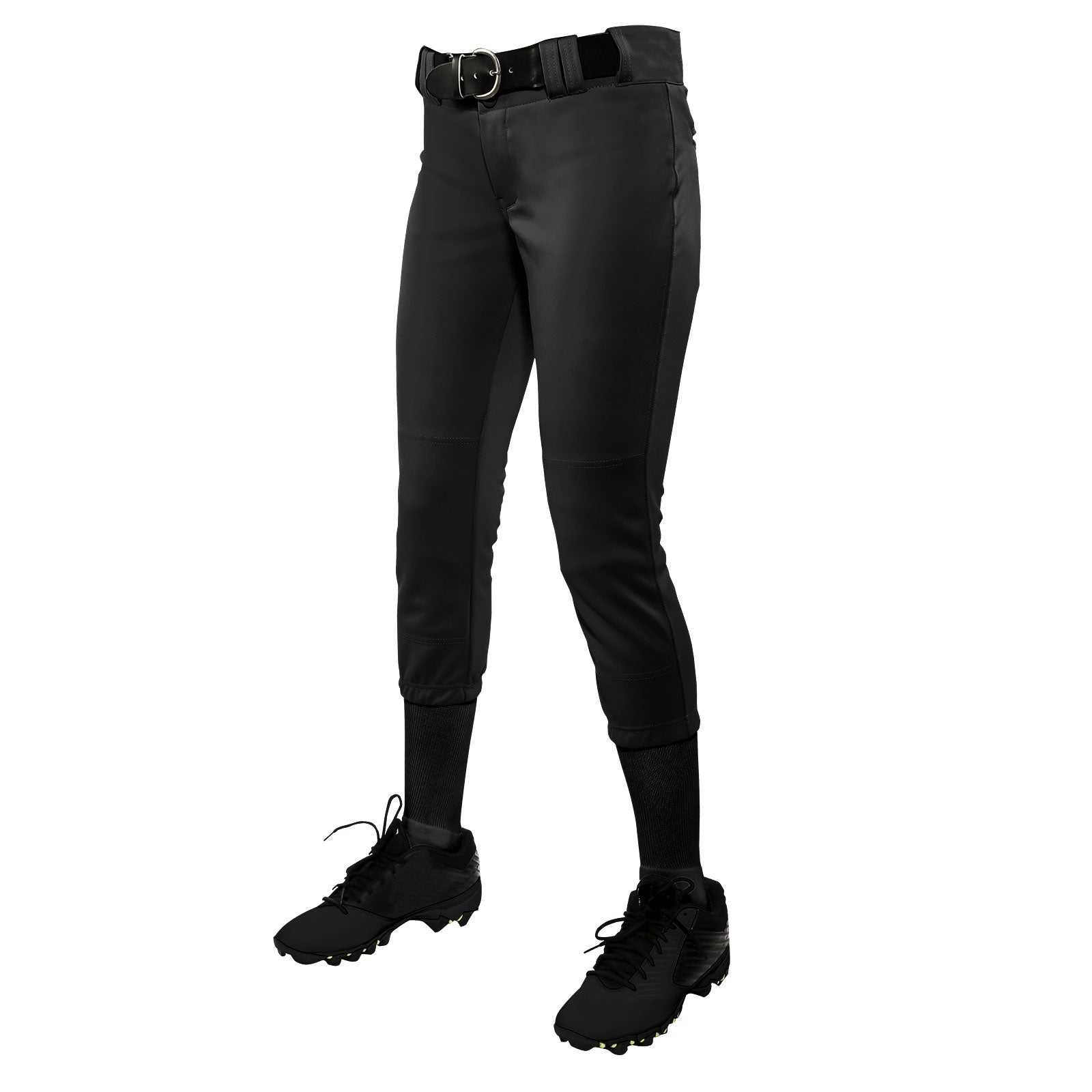 Champro BP11 Women's Performance Pant Youth & Adult - Black - HIT a Double
