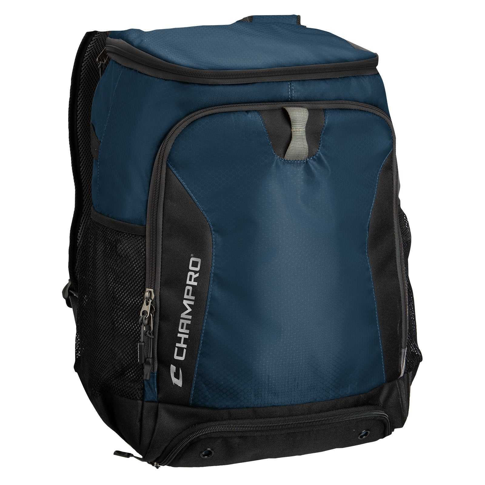 Champro E81 FortreShort Sleeve 2 Backpack - Navy - HIT A Double