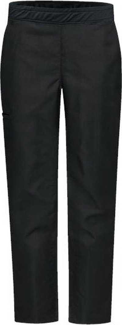 Chef Designs 0P1W Women's Airflow Chef Pants - Black - HIT a Double - 1