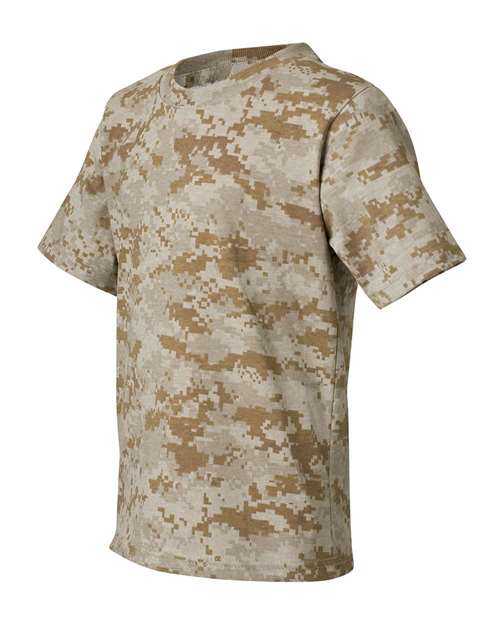 Code Five 2207 Youth Camouflage T-Shirt - Sand Digital - HIT a Double