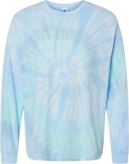 Colortone 2000 Tie-Dyed Long Sleeve T-Shirt - Lagoon" - "HIT a Double