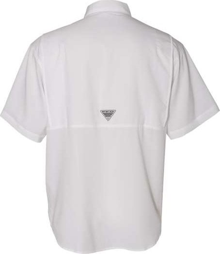 Columbia 128705 PFG Tamiami II Short Sleeve Shirt - White - HIT a Double