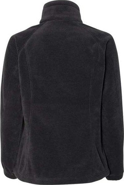 Columbia 137211 Womens Benton Springs Fleece Full-Zip Jacket - Black - HIT a Double