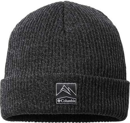 Columbia 191132 Whirlibird Cuffed Beanie - Black Graphite - HIT a Double