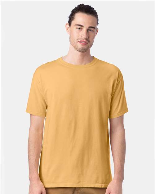 Comfortwash GDH100 Garment-Dyed T-Shirt - Artisan Gold" - "HIT a Double