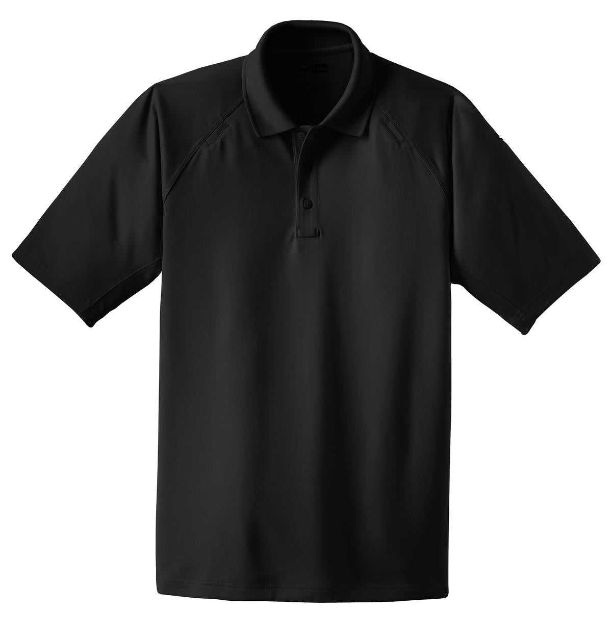 CornerStone CS410 Select Snag-Proof Tactical Polo - Black - HIT a Double - 1