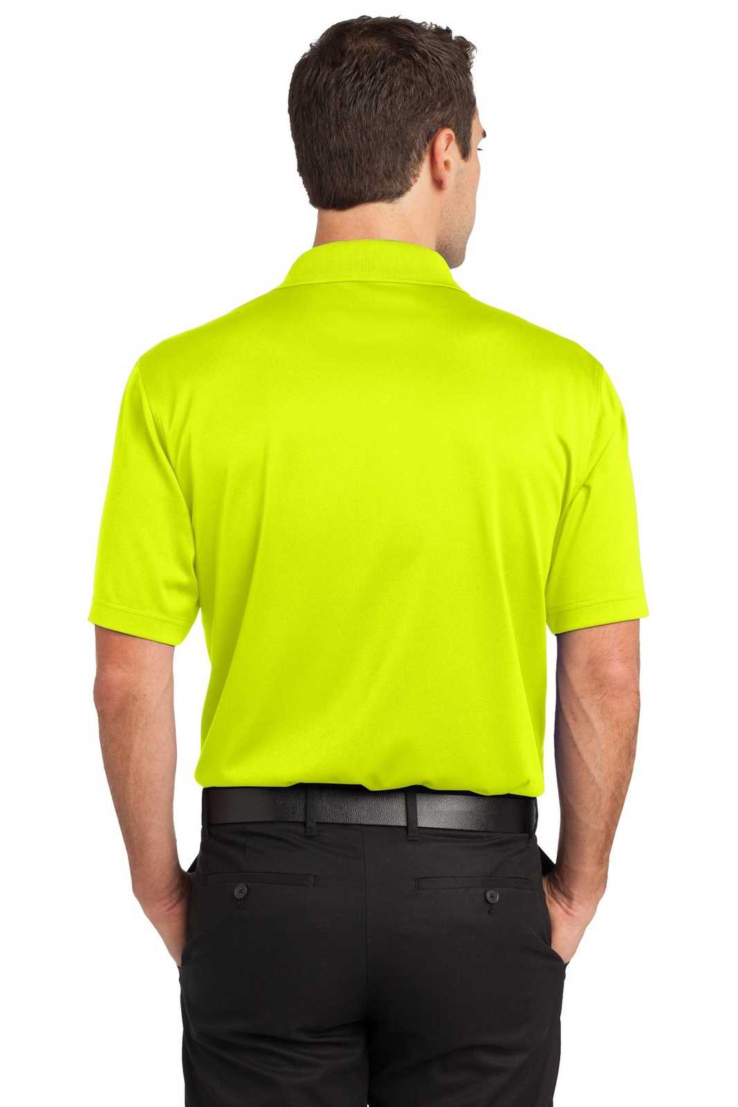 CornerStone CS412P Select Snag-Proof Pocket Polo - Safety Yellow - HIT a Double - 1