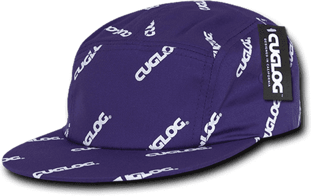 Cuglog C10 5 Panel Racer Cap - Purple - HIT a Double