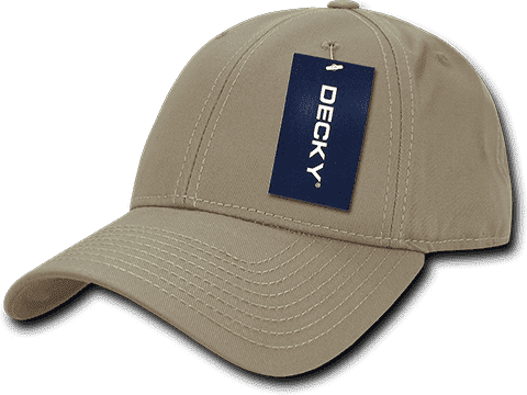 Decky 209 Structured Cotton Baseball Cap - Khaki - HIT a Double