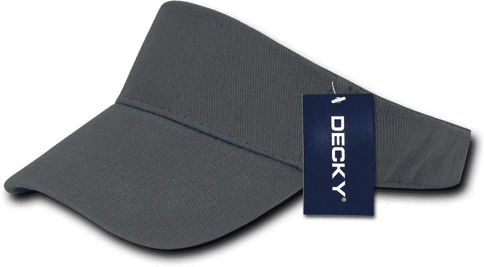 Decky 3001 Sports Visor - Charcoal - HIT a Double