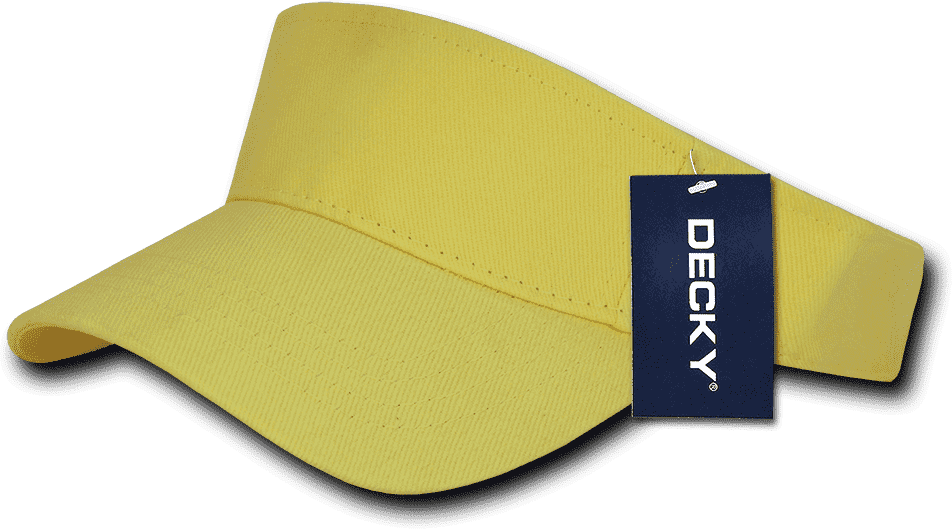 Decky 3001 Sports Visor - Lemon - HIT a Double