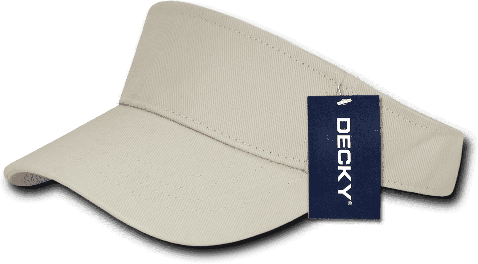 Decky 3001 Sports Visor - Stone - HIT A Double