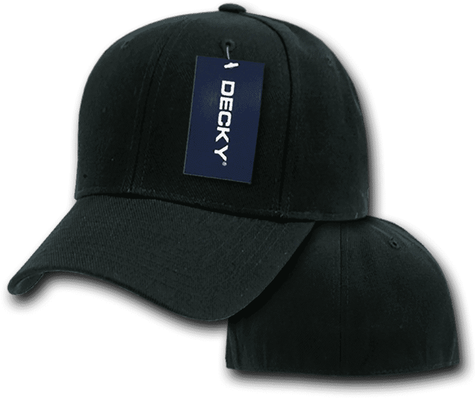 Decky 402 Fitted Cap - Black - HIT a Double