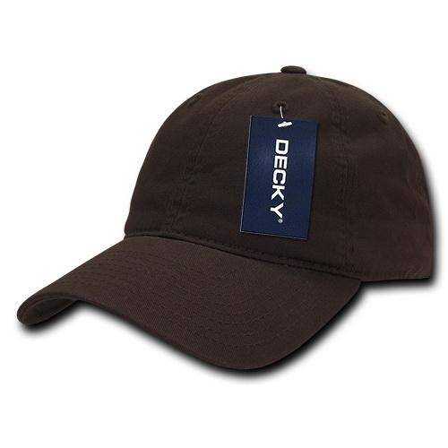 Decky 5120 Women's Relaxed Washed Cotton Cap - Brown - HIT a Double