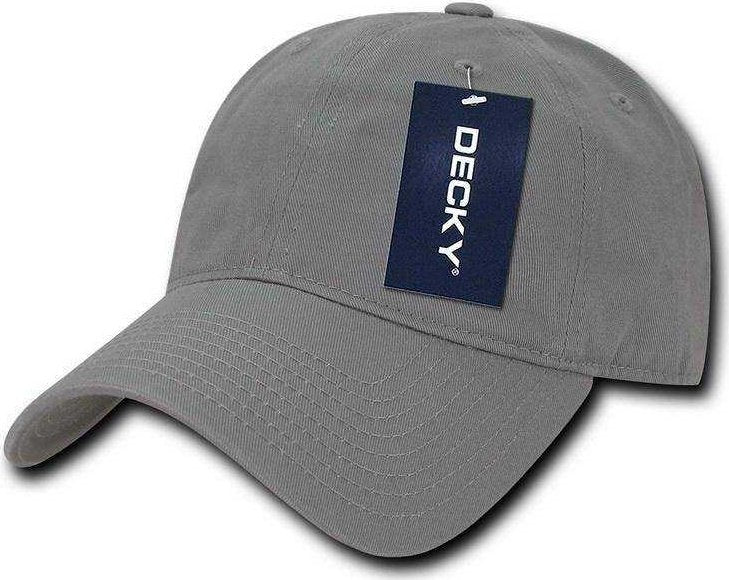 Decky 5120 Women's Relaxed Washed Cotton Cap - Gray - HIT a Double