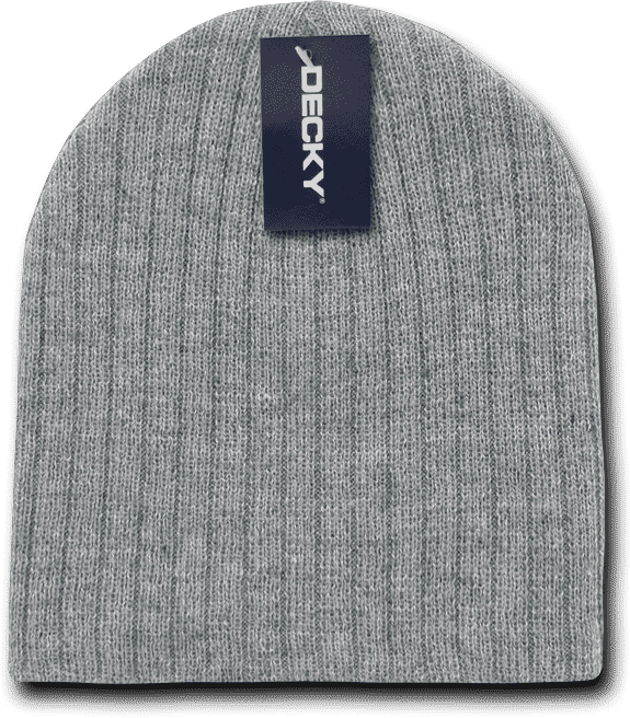 Decky 601 Cable Beanie - Heather Gray - HIT A Double