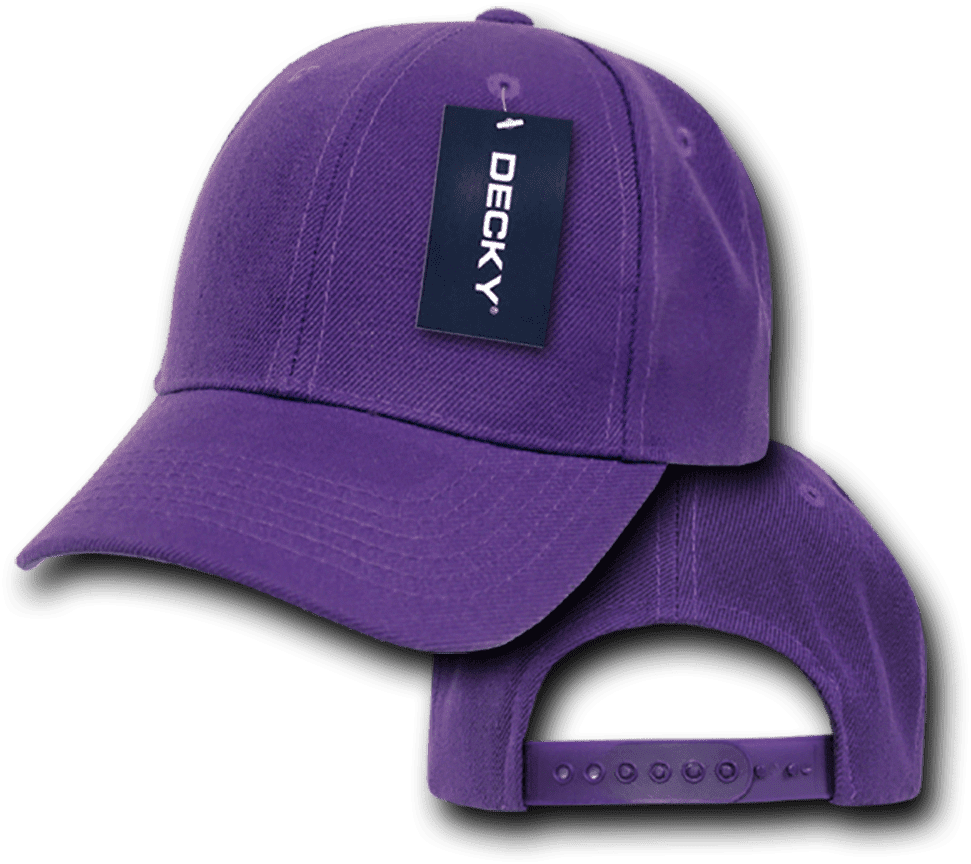Decky 7001 Kid's Acrylic Cap - Purple - HIT a Double