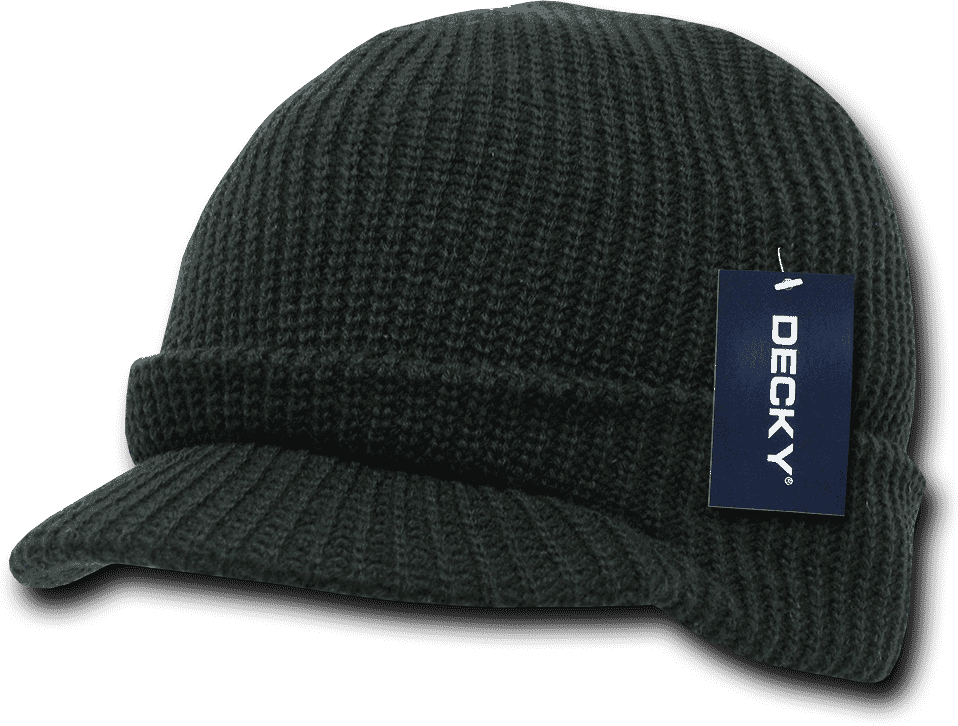 Decky 9052 Youth GI Jeep Cap - Black - HIT a Double