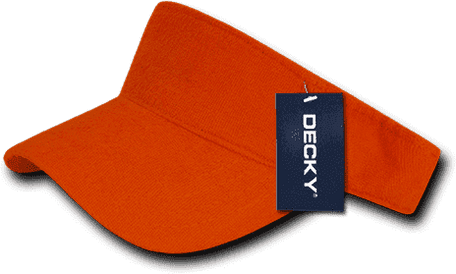 Decky 996 Terry Visor - Light Orange - HIT a Double