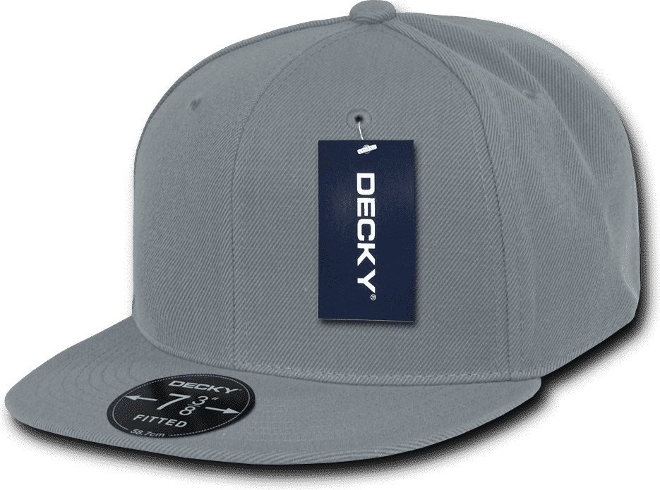 Decky RP1 Retro Fitted Cap - Gray - HIT a Double