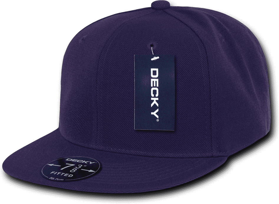 Decky RP1 Retro Fitted Cap - Purple - HIT a Double