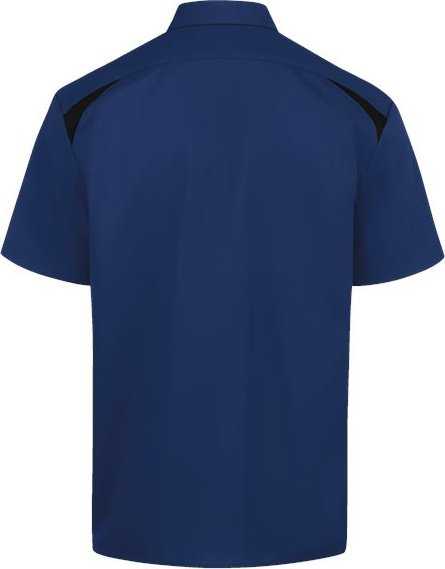 Dickies 05 Short Sleeve Performance Team Shirt - Cobalt Blue/ Black - HIT a Double - 1