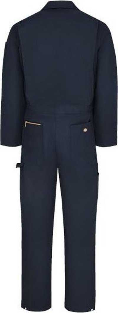 Dickies 4877L Deluxe Long Sleeve Cotton Coverall - Long Sizes - Dark Navy - HIT a Double - 1