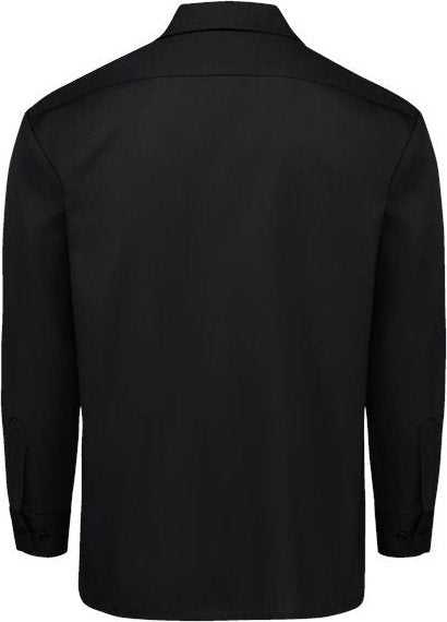 Dickies 5574L Long Sleeve Work Shirt - Long Sizes - Black - HIT a Double - 1