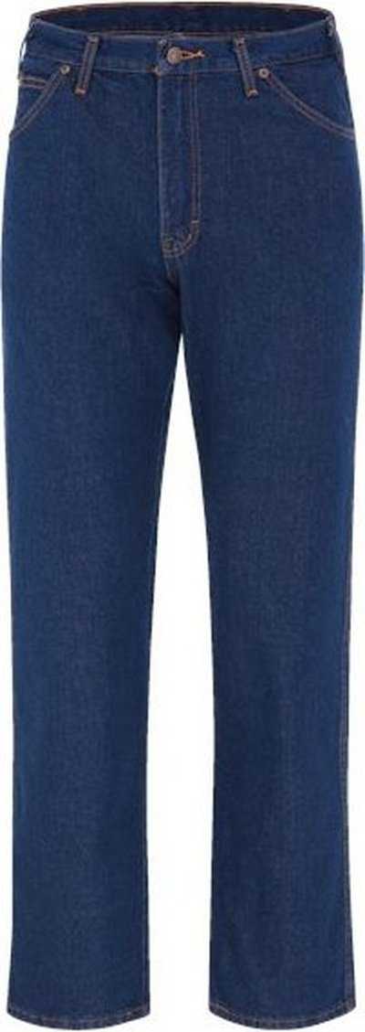 Dickies 9333 Straight 5-Pocket Jeans - Rinsed Indigo Rigid - 32I - HIT a Double - 1