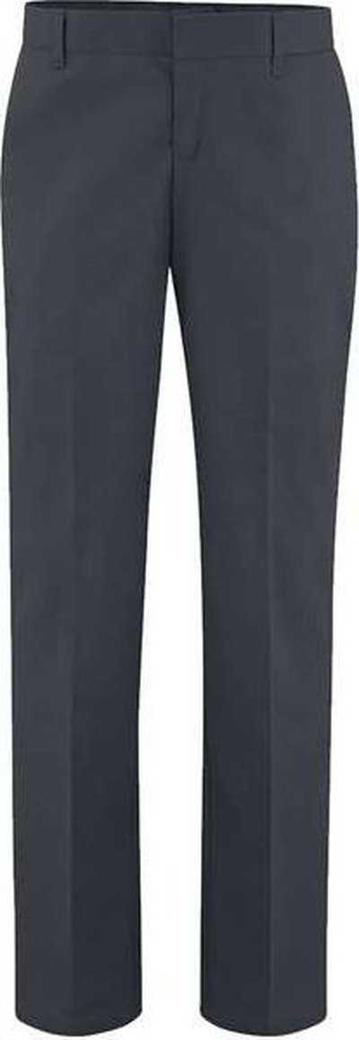 Dickies FP21 Women's Premium Flat Front Pants - Dark Charcoal - 37 Unhemmed - HIT a Double - 1