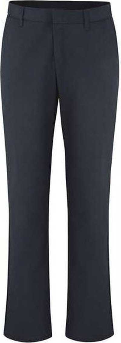 Dickies FP92 Women's Industrial Flat Front Pants - Navy - 37 Unhemmed - HIT a Double - 1