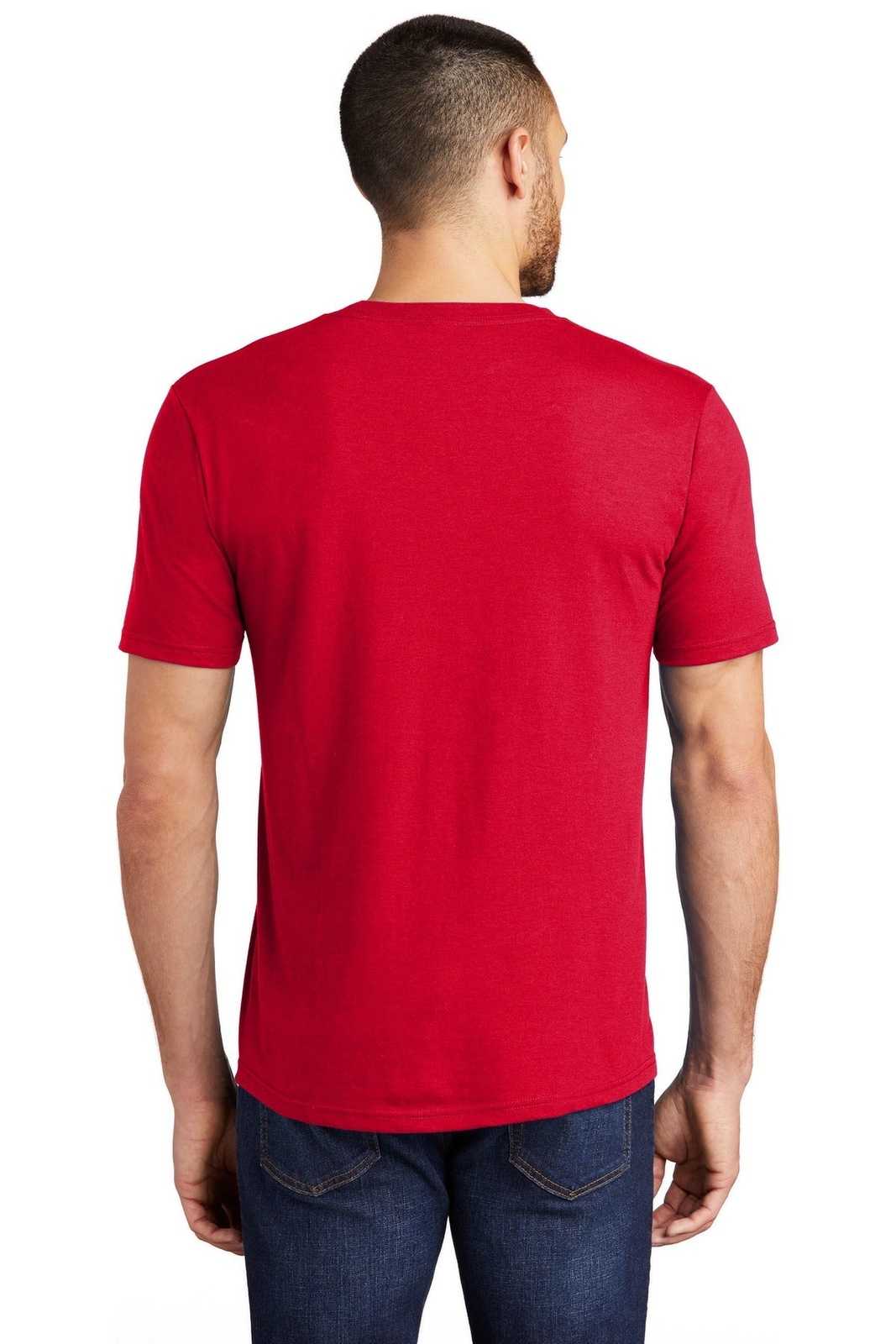 District DM130 Perfect Tri Tee - Classic Red - HIT a Double - 1
