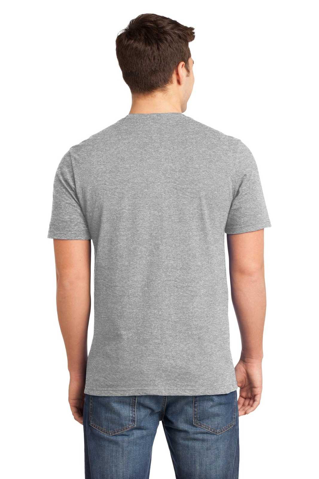 District DT6000 Very Important Tee - Light Heather Gray - HIT a Double - 1