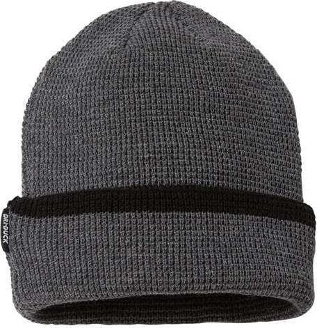 Dri Duck 3564 Enclave Waffle Beanie - Charcoal - HIT a Double