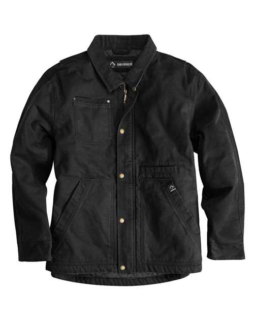 Dri Duck 5091T Rambler Boulder Cloth Jacket Tall Sizes - Black - HIT a Double