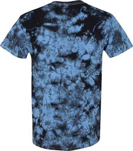Dyenomite 20BCR Youth Crystal Tie-Dyed T-Shirt - Black/ Columbia - HIT a Double - 1