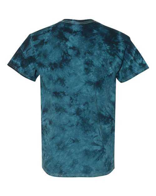 Dyenomite 200CR Crystal Tie-Dyed T-Shirt - Navy - HIT a Double