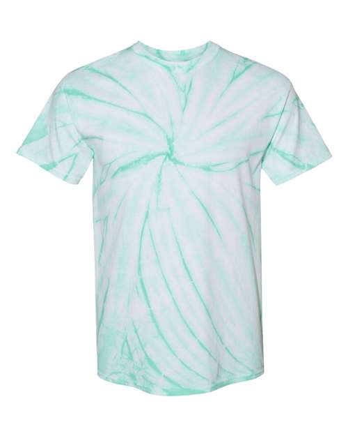Dyenomite 200CY Cyclone Pinwheel Tie-Dyed T-Shirt - Mint - HIT a Double