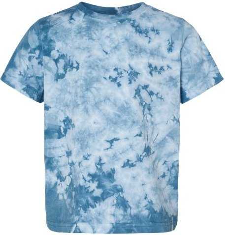 Dyenomite 330CR Toddler Crystal Tie-Dyed T-Shirt - Manhattan" - "HIT a Double