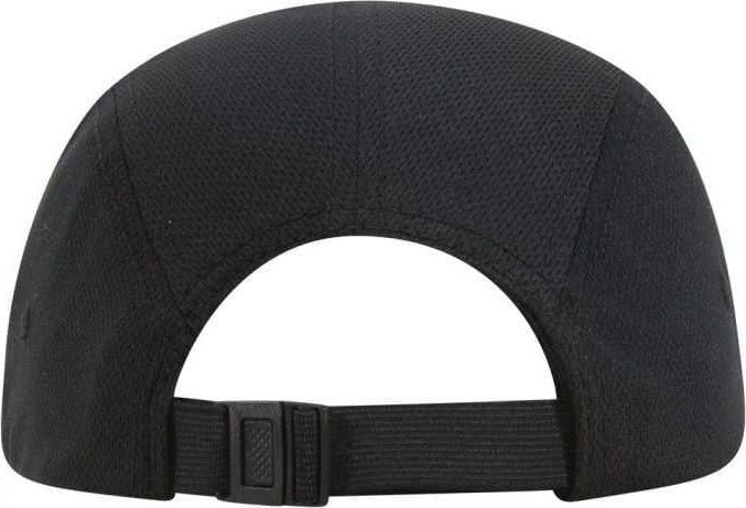 OTTO 133-1047 Cool Comfort Polyester Cool Mesh Running Cap - Black - HIT a Double - 1