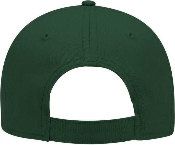 OTTO 19-768 Superior Cotton Twill Low Profile Pro Style Cap - Dark Green - HIT a Double - 1