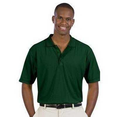 OTTO 601-103 Men&#39;s 5.6 oz. Pique Knit Sport Shirts - Dark Green - HIT a Double - 1
