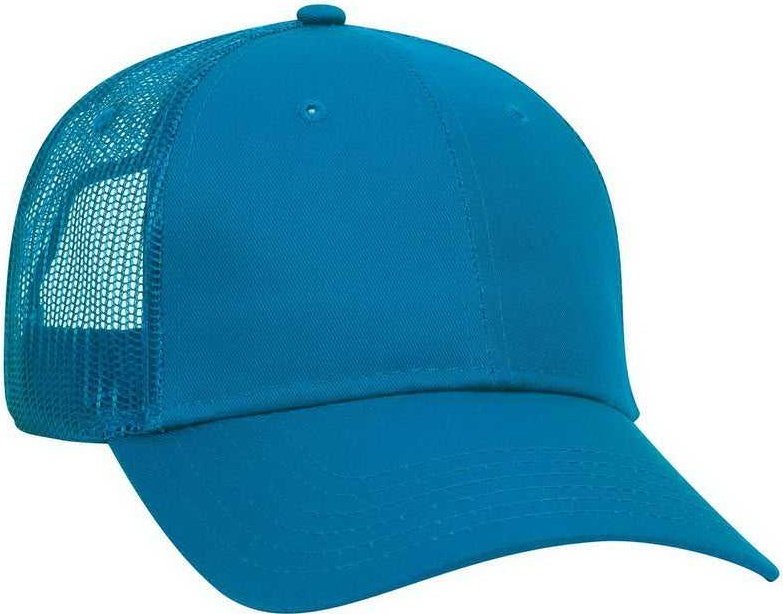 OTTO 65-1291 Youth 6 Panel Low Profile Baseball Cap - Lake Blue - HIT a Double - 1