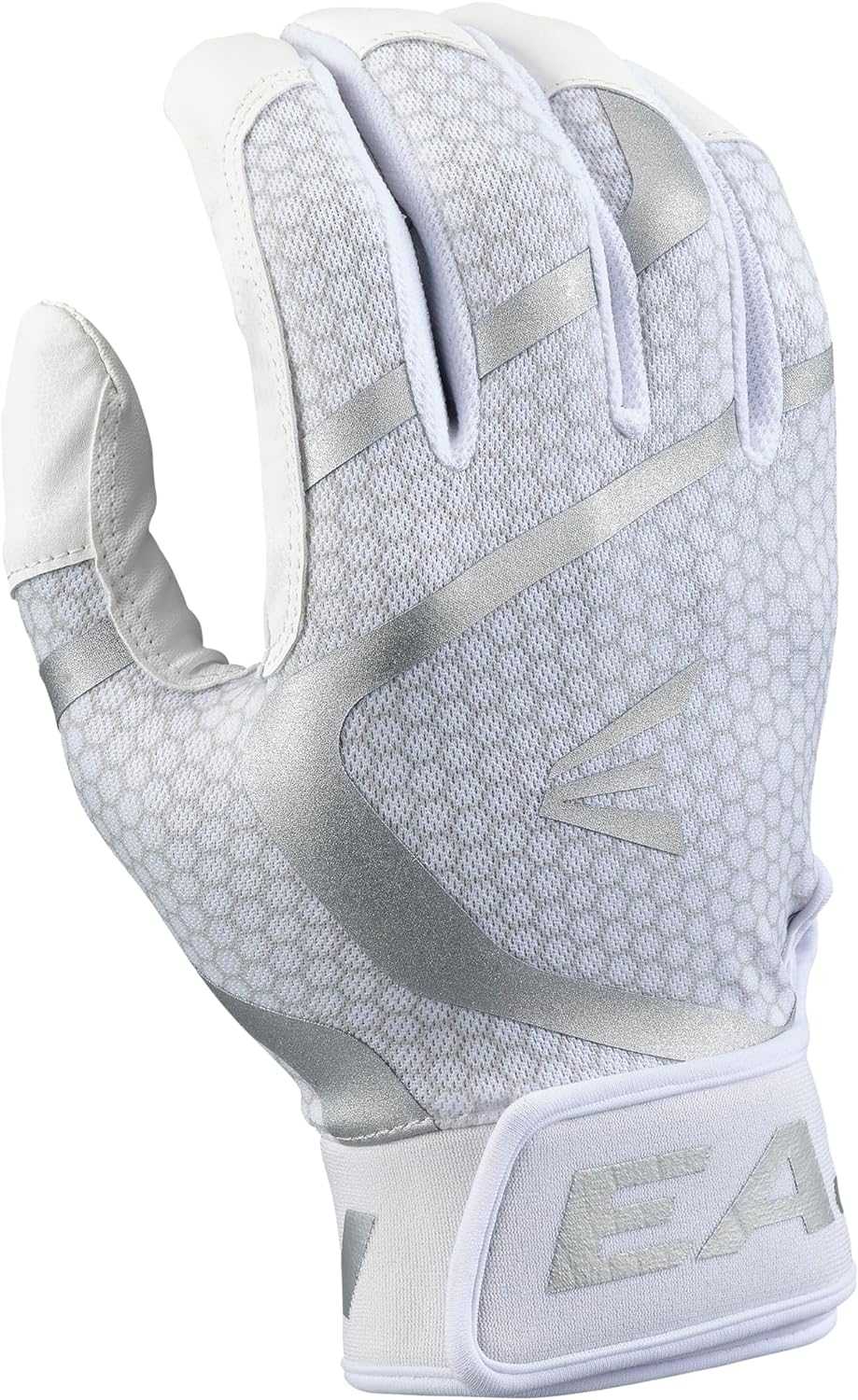 Easton MAV GT Batting Gloves - White - HIT a Double - 1