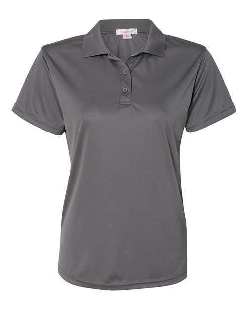 Featherlite 5100 Women's Value Polyester Polo - Steel - HIT a Double