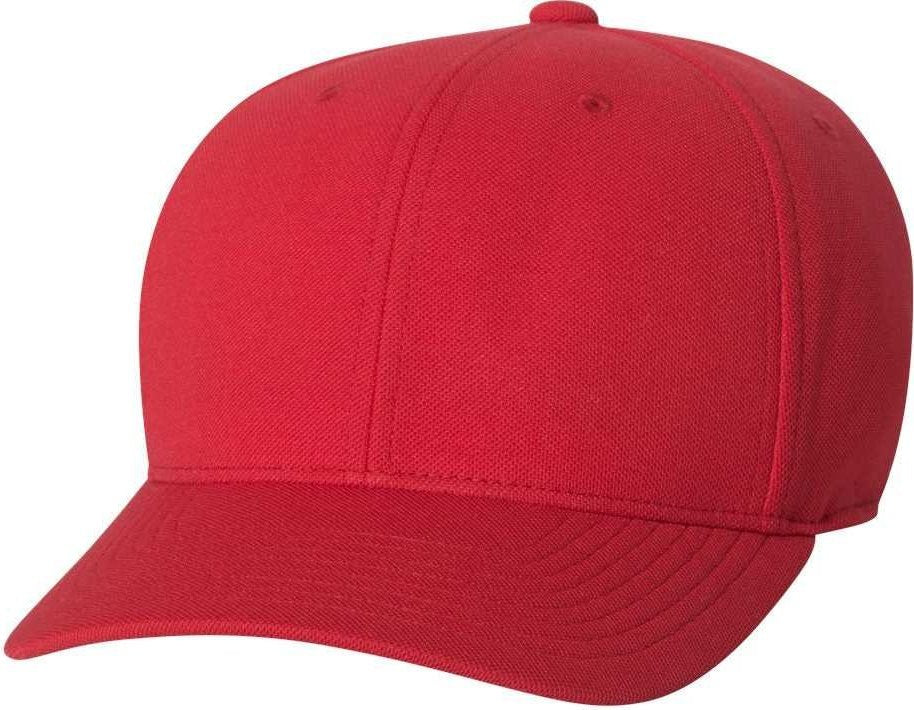 Flexfit 110 Mini-Piqué Cap - Red - HIT a Double
