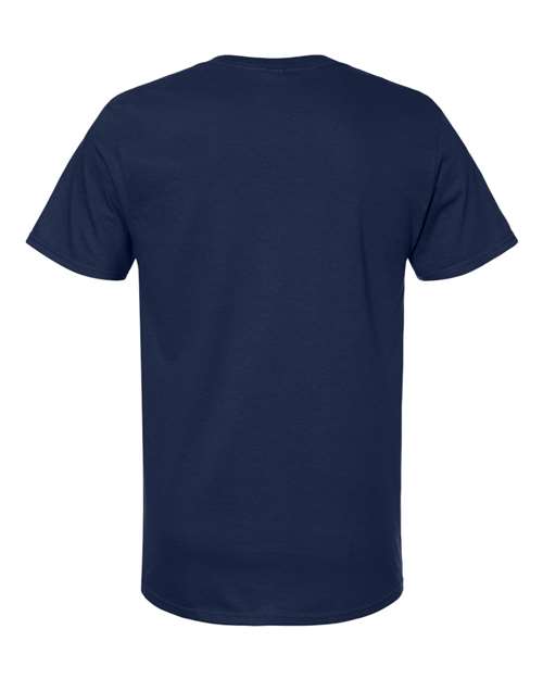 Fruit Of The Loom IC47MR Unisex Iconic T-Shirt - J. Navy - HIT a Double - 1