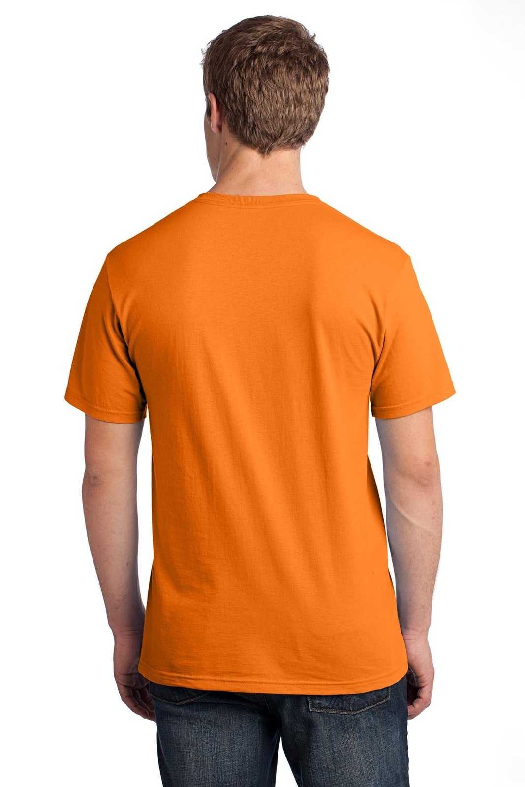 Fruit of the Loom 3930 HD Cotton 100% Cotton T-Shirt - Tennessee Orange - HIT a Double